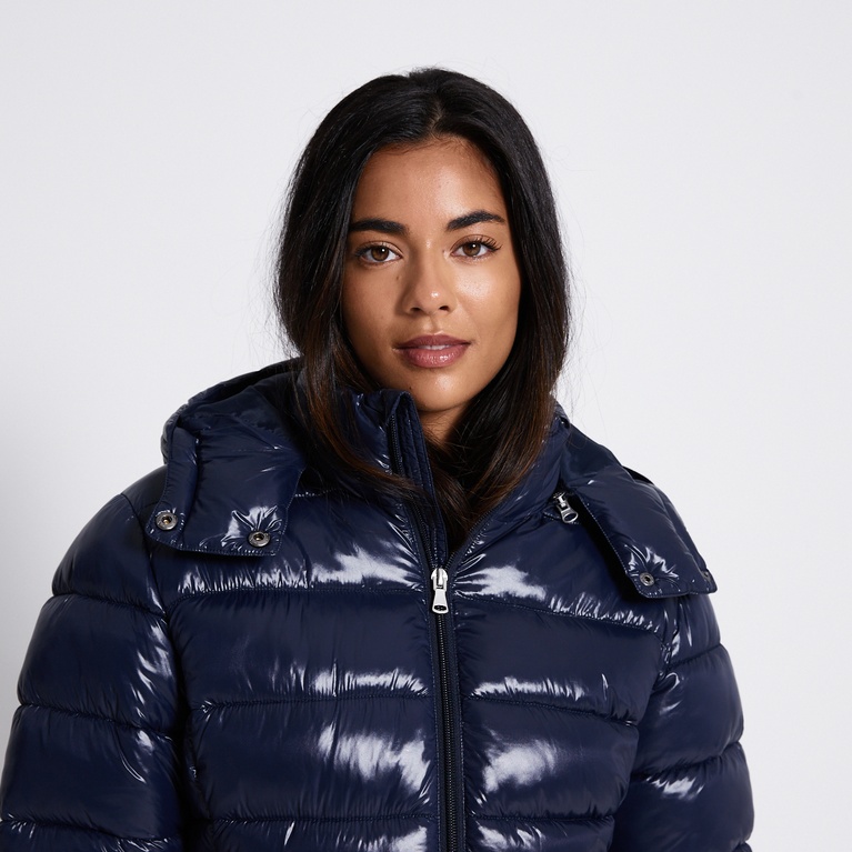 Short puffer jacket "Nikki" Dark Blue